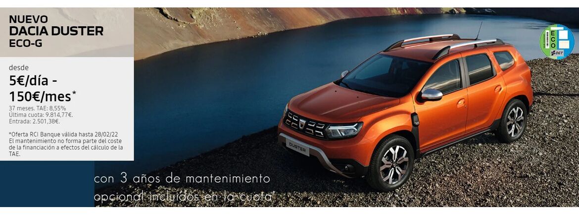 dacia duster febrero 2022